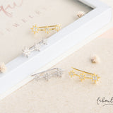 Aretes Mini - Beauty Silver Stars