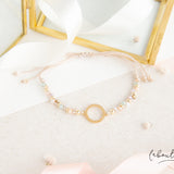 Pulseras Hilo Trenzada - Karma Muranos Pastel