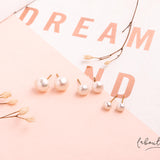 Aretes Mini - Perla mediana