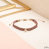 Pulseras Hilo Tejidas - Diamante Punto de Luz Bracelet