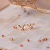 Aretes Mini - Mariposa Circón