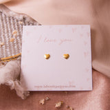 Aretes Mini - Basic Hearts