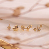 Aretes Mini - Rosetas