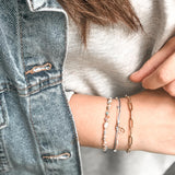Pulseras Eslabones - Happy Slim
