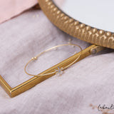 Pulseras Bangles - Flor Cristal